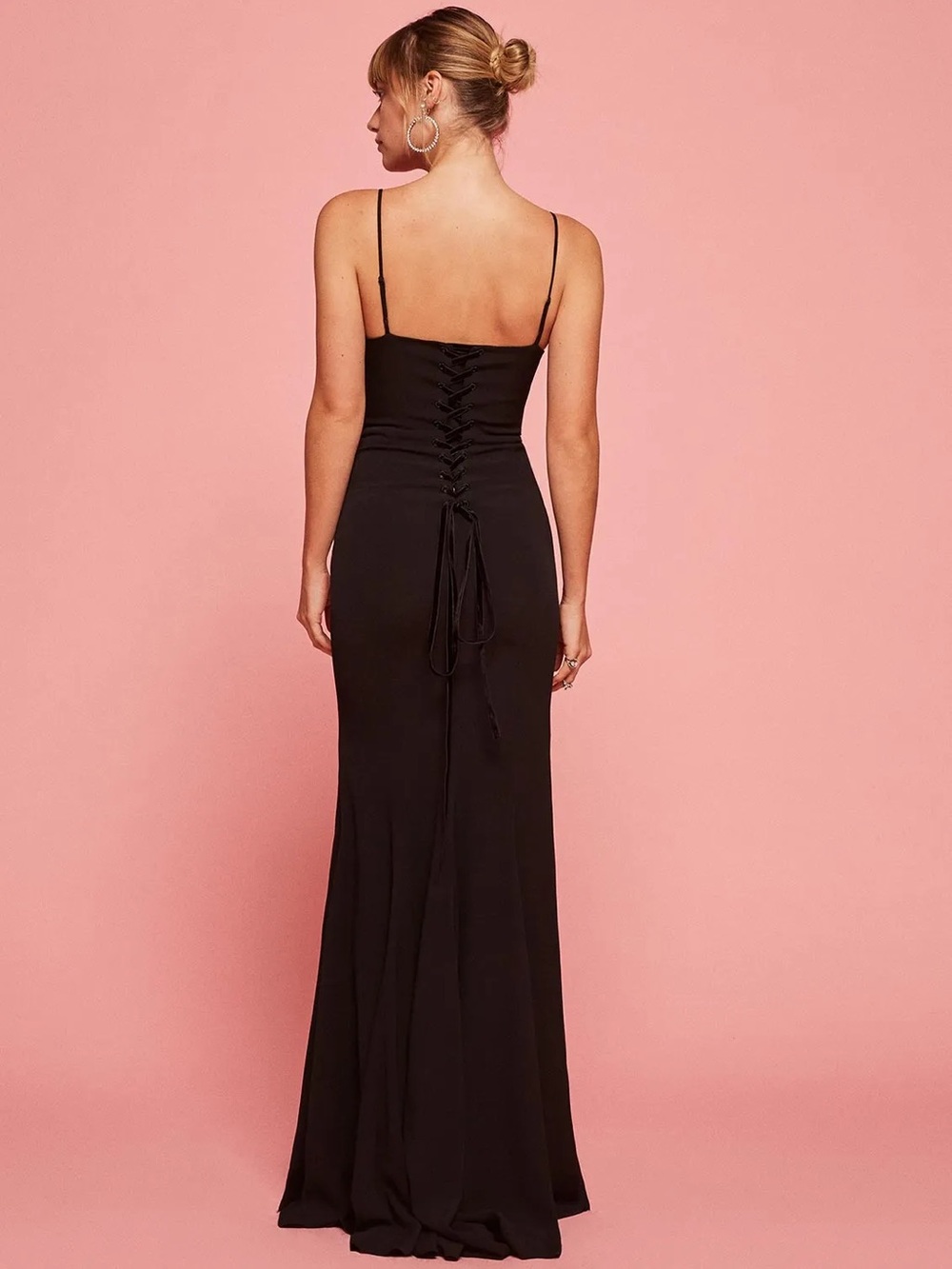 Reformation NWT Black Dahlia Gown